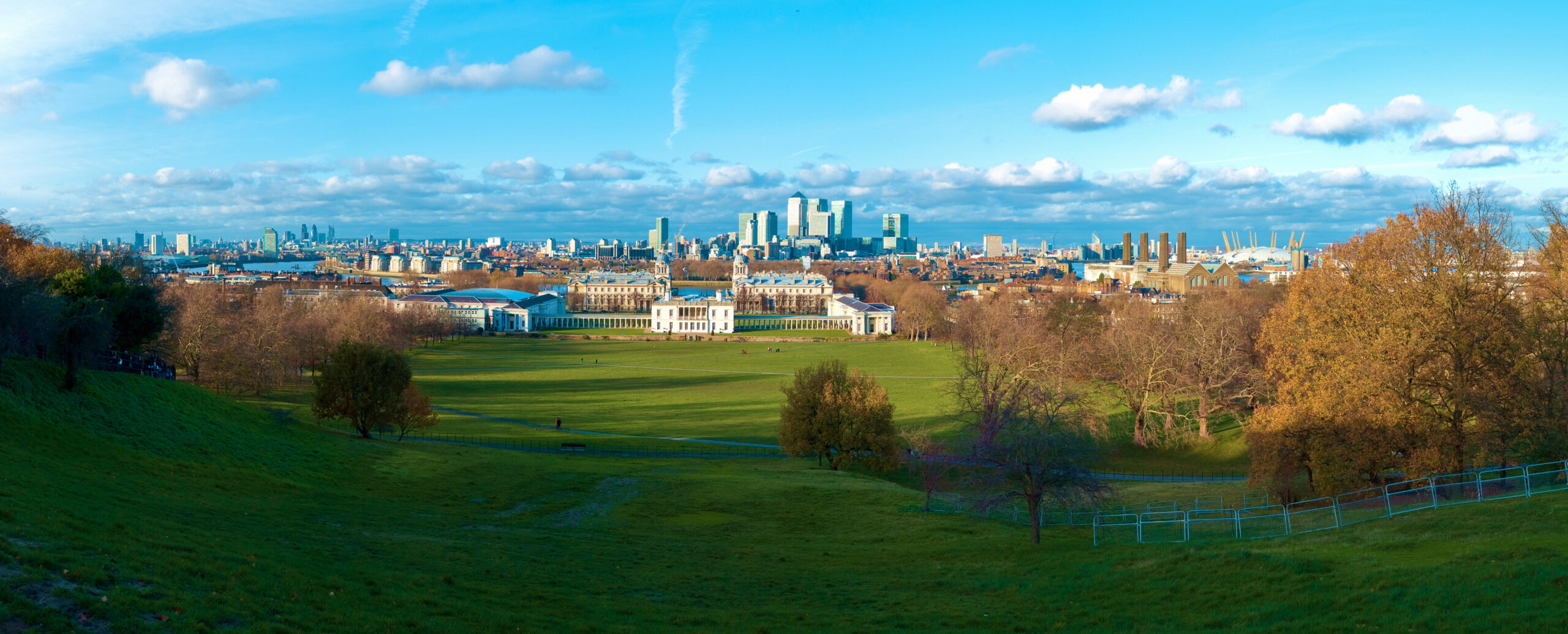 View of London Skyline from greenwich