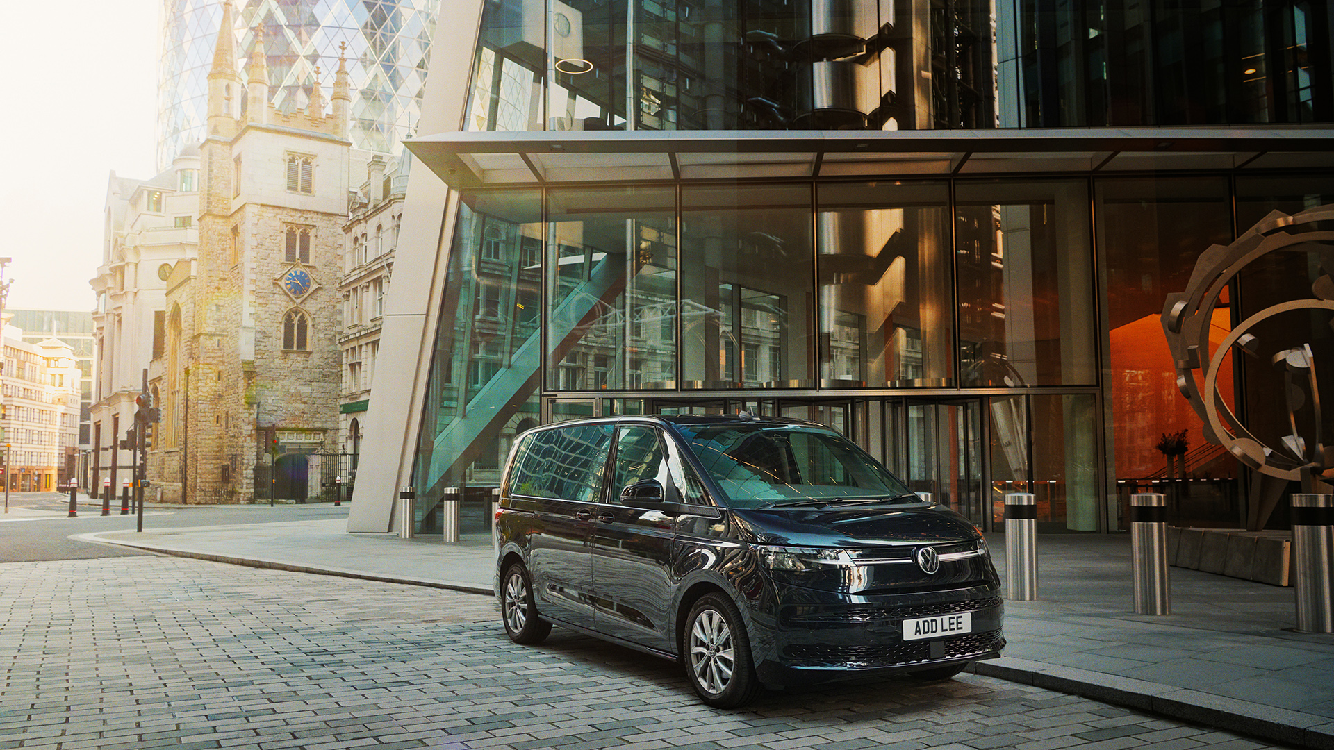 Addison Lee multivan van in London