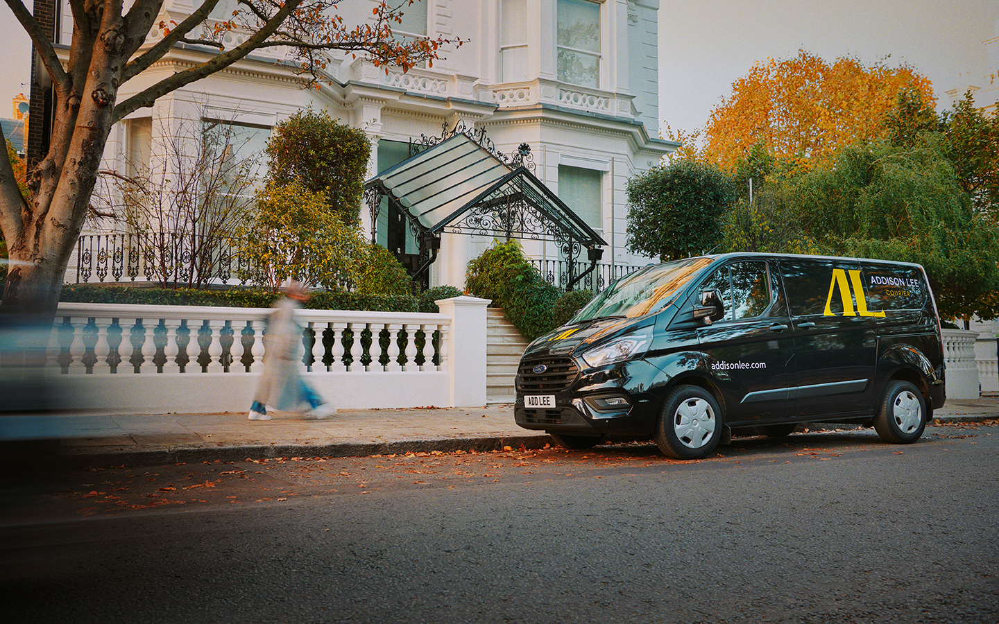 Addison Lee Courier in London