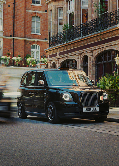 Addison Lee Black Taxi in London