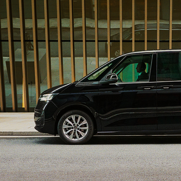 Addison Lee Car multivan in London City